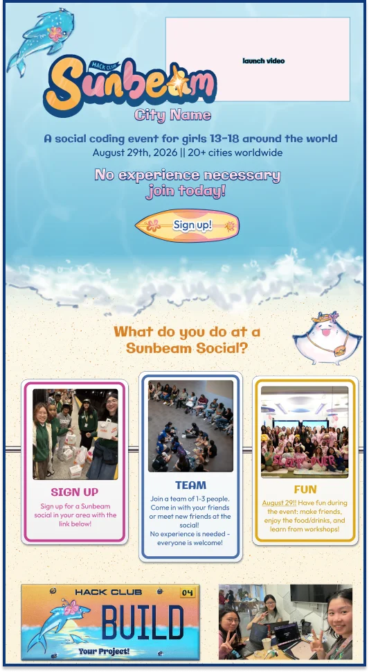 Website template